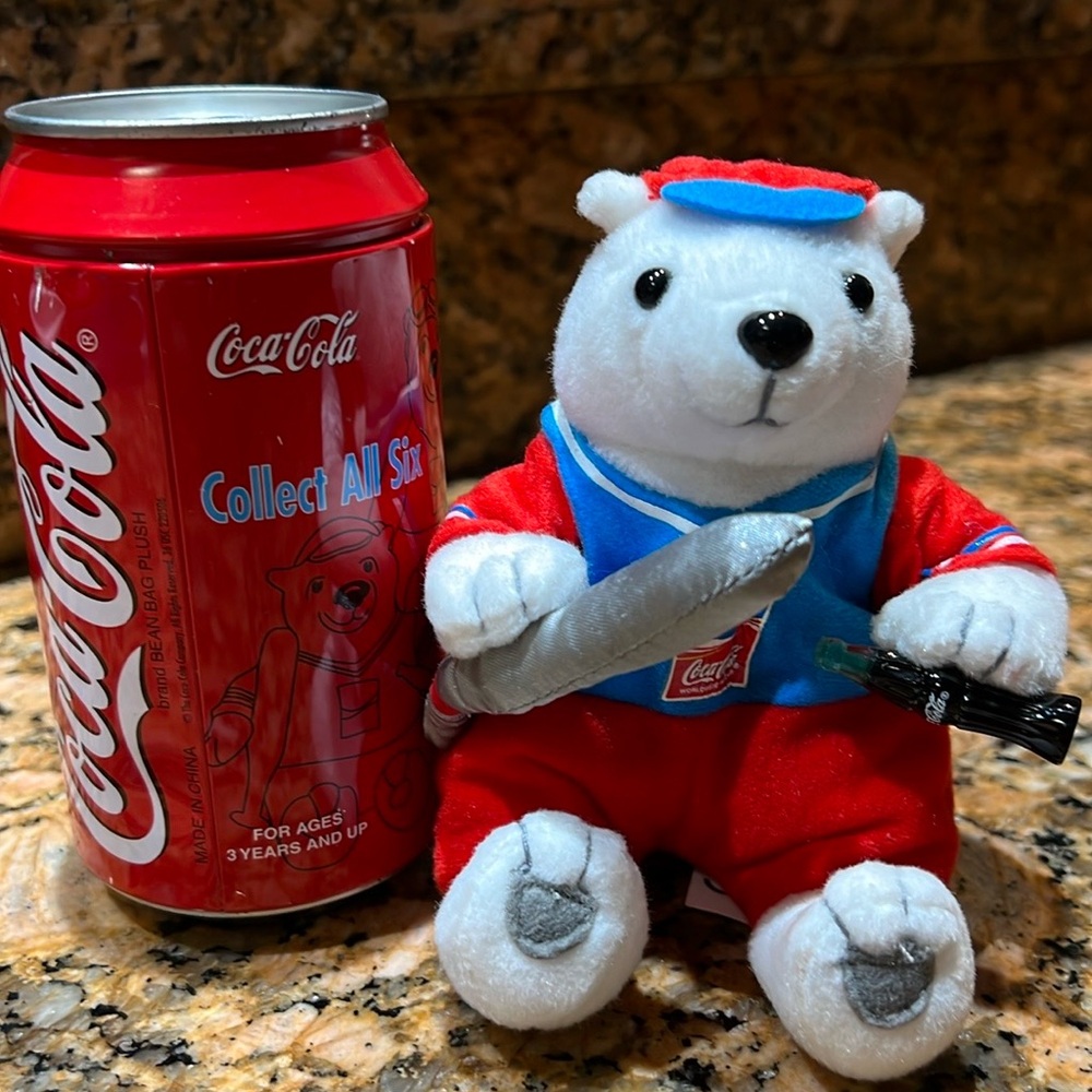Coca Cola Bear plush and Ornament